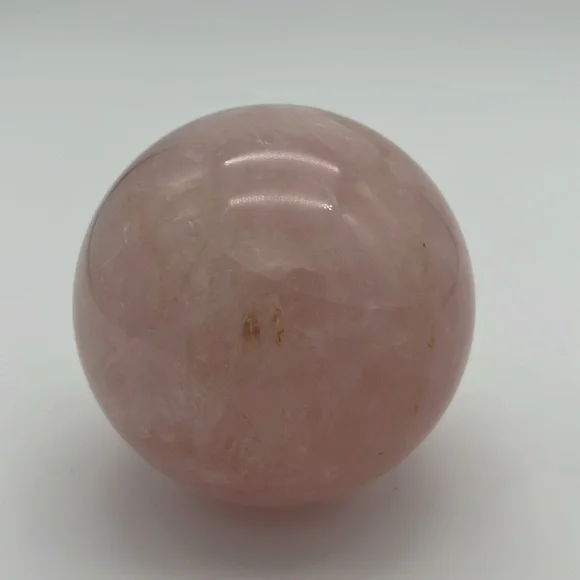 Rose Quartz Pink Sphere - ~ 2.25 lbs - Picture 4 of 10